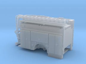 1/35 ALF SQUAD Body w/ compartment doors in Clear Ultra Fine Detail Plastic