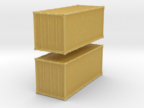 20 feet Container (x2) 1/220 in Tan Fine Detail Plastic