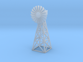 Steel Windmill 1/100 in Clear Ultra Fine Detail Plastic