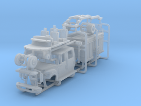 1/64 Terrastar Medium Duty Engine in Clear Ultra Fine Detail Plastic