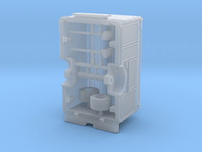 1/87 Medium Duty Engine/Pumper body in Clear Ultra Fine Detail Plastic
