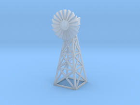 Steel Windmill 1/76 in Clear Ultra Fine Detail Plastic