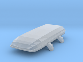 Roof box (N 1:160) in Clear Ultra Fine Detail Plastic