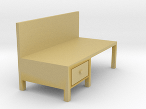 Workbench Table 1/64 in Tan Fine Detail Plastic