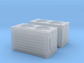 HEPA Air Filtration Unit (x2) 1/76 in Clear Ultra Fine Detail Plastic