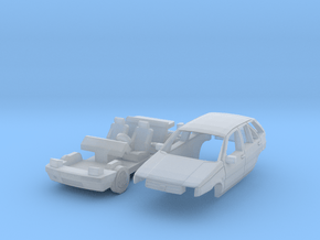 Fiat Tipo (N 1:160) in Clear Ultra Fine Detail Plastic