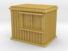 10 ft Office Container 1/100 in Tan Fine Detail Plastic