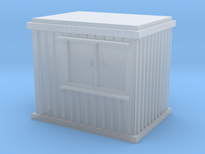 10 ft Office Container 1/76 in Clear Ultra Fine Detail Plastic
