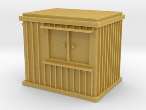 10 ft Office Container 1/64 in Tan Fine Detail Plastic