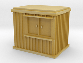 10 ft Office Container 1/56 in Tan Fine Detail Plastic