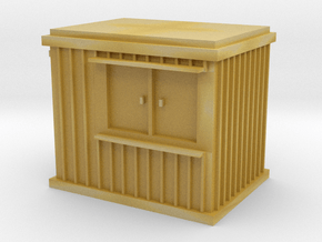 10 ft Office Container 1/35 in Tan Fine Detail Plastic