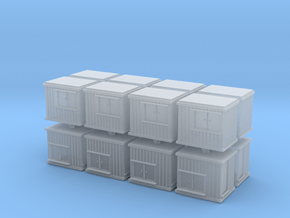 10 ft Office Container (x16) 1/400 in Clear Ultra Fine Detail Plastic