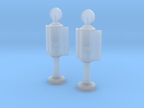 2 Zapfsäulen (N 1:160) in Clear Ultra Fine Detail Plastic