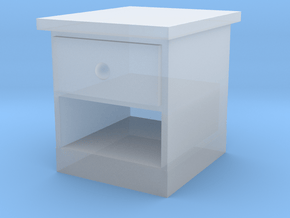 End Table 1/12 in Clear Ultra Fine Detail Plastic