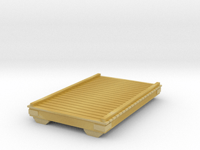Wooden Pier Deck 1/24 in Tan Fine Detail Plastic