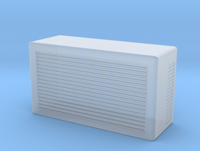 Window AC Unit 1/12 in Clear Ultra Fine Detail Plastic