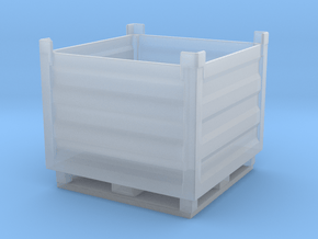 Palletbox Container 1/35 in Clear Ultra Fine Detail Plastic
