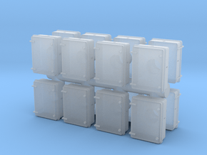 Wall Electrical Cabinet (x16) 1/100 in Clear Ultra Fine Detail Plastic