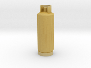 Gas Cylinder Tank 1/24 in Tan Fine Detail Plastic