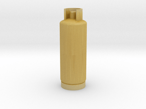 Gas Cylinder Tank 1/12 in Tan Fine Detail Plastic