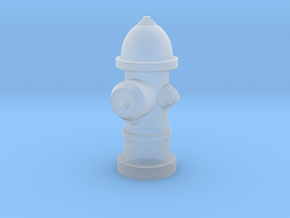 Fire Hydrant 1/12 in Clear Ultra Fine Detail Plastic