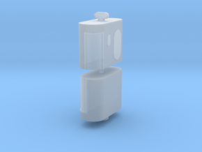 Street Toilet (x2) 1/220 in Clear Ultra Fine Detail Plastic