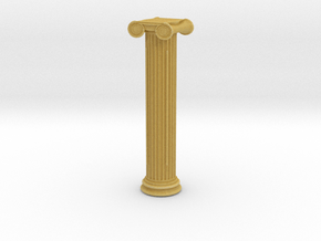 Greek Ionic Column 1/76 in Tan Fine Detail Plastic
