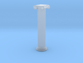 Greek Ionic Column 1/24 in Clear Ultra Fine Detail Plastic