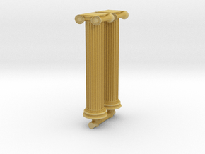 Greek Ionic Column (x2) 1/120 in Tan Fine Detail Plastic