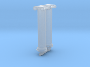 Greek Ionic Column (x2) 1/120 in Clear Ultra Fine Detail Plastic