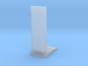 Retaining Concrete Wall 1/76 in Clear Ultra Fine Detail Plastic