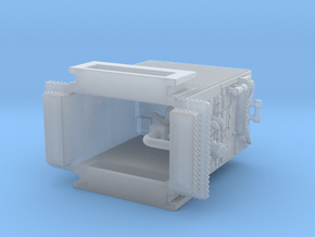 1/64 Christiana DE Seagrave SQUAD Pump in Clear Ultra Fine Detail Plastic