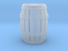 Wooden Barrel 1/35 in Clear Ultra Fine Detail Plastic