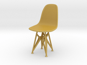 1-25 Eames DSR Chair in Tan Fine Detail Plastic
