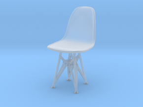 1-25 Eames DSR Chair in Clear Ultra Fine Detail Plastic