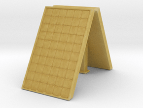 Supported Solar Panel (x2) 1/64 in Tan Fine Detail Plastic