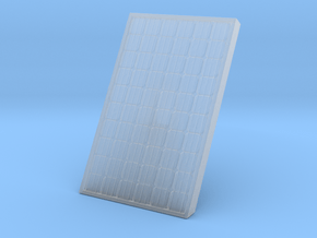 Supported Solar Panel 1/48 in Clear Ultra Fine Detail Plastic