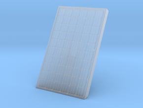 Supported Solar Panel 1/43 in Clear Ultra Fine Detail Plastic