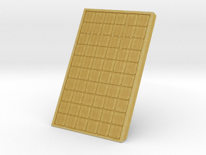 Supported Solar Panel 1/35 in Tan Fine Detail Plastic