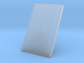 Supported Solar Panel 1/35 in Clear Ultra Fine Detail Plastic