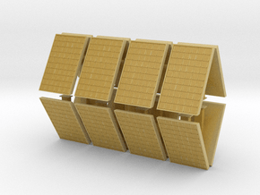 Supported Solar Panel (x16) 1/144 in Tan Fine Detail Plastic