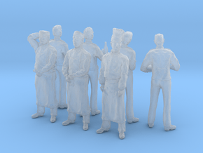 1-24 Cookers & Waiters in Clear Ultra Fine Detail Plastic