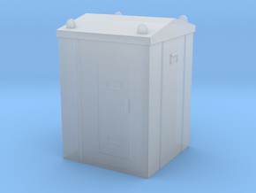 Railway Relay Cabinet 1/72 in Clear Ultra Fine Detail Plastic