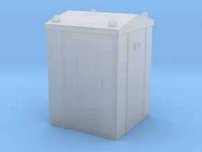 Railway Relay Cabinet 1/48 in Clear Ultra Fine Detail Plastic