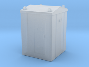 Railway Relay Cabinet 1/120 in Clear Ultra Fine Detail Plastic