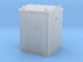 Railway Relay Cabinet 1/144 in Clear Ultra Fine Detail Plastic