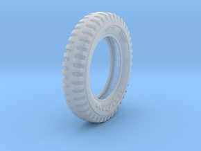 1-16 Tire 600x16 in Clear Ultra Fine Detail Plastic