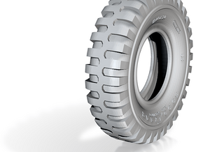 1-24 Tire 1200x20 in Clear Ultra Fine Detail Plastic