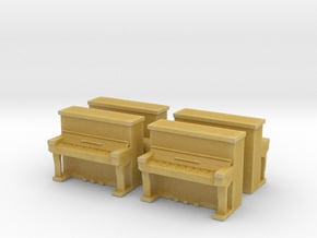 Piano (x4) 1/120 in Tan Fine Detail Plastic