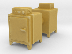 Hot Air Oven (x2) 1/56 in Tan Fine Detail Plastic